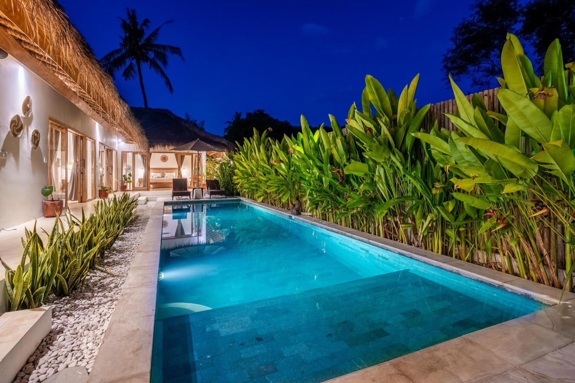 Villa Kelapa Kucing Gili Air Exterior photo