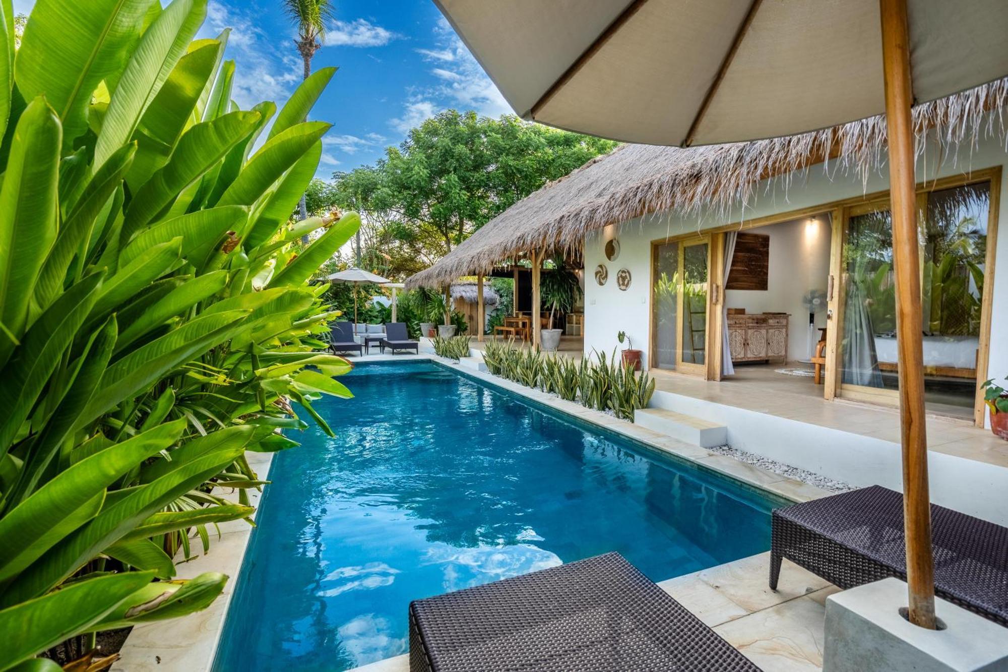 Villa Kelapa Kucing Gili Air Exterior photo