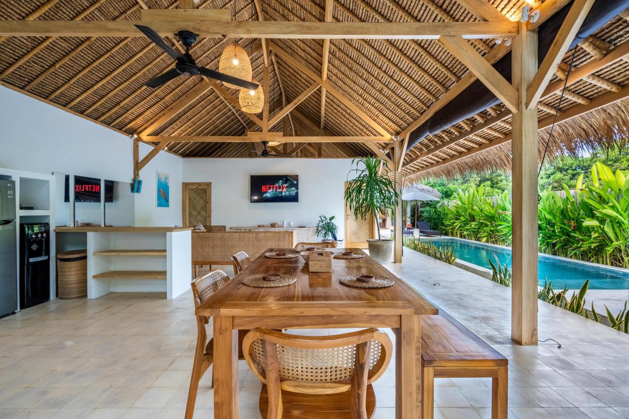 Villa Kelapa Kucing Gili Air Exterior photo